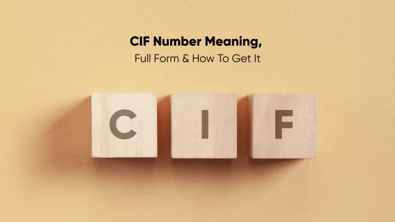 What is a CIF Number?