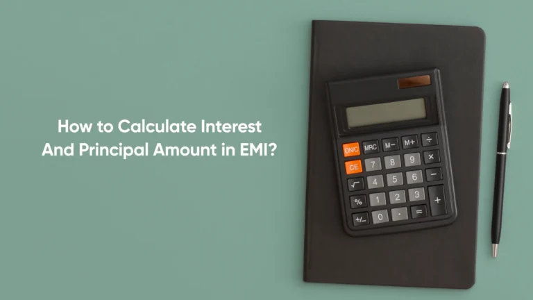 How to Calculate Interest And Principal Amount in EMI_